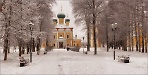Углич. Зимняя панорама в Кремле