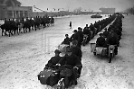 Конники и мотоциклисты. Оборона Москвы. Ноябрь-декабрь 1941