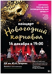 Концерт Сергиево-Посадского муниципального оркестра  «Новогодний карнавал». 