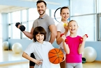 "Спортивная семья - это папа, мама, я!" Конкурсная программа для многодетных семей. 