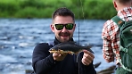 Съемки программы «Рыбалка за рулем» Петербургского телеканала «Охотник и рыболов». 