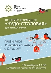 Открытый конкурс кормушек для птиц и белок «Чудо столовая» в городском парке «Скитские пруды». 