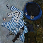 Выставка уникальных картин, рассказывающие о буднях ВДВ,члена-корреспондента Международной Академии Культуры и Искусства Игоря Раевича