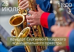Концерт "Летняя перезагрузка" Сергиево-Посадского муниципального оркестра. 