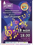 Отчётный концерт творческих коллективов ДДТ "Родник" 