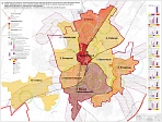 Схема дифференциации жилых районов города Сергиев Посад