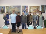 Свитковцы на открытии выставки Валерия Морозова в Детской библиотеке. 2014 год