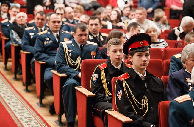 февраль 2015, 23 февраля в ДК Гагарина