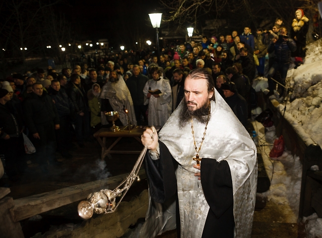 январь 2015, крещение на Гремячем
