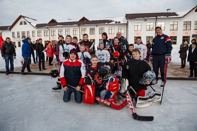 февраль 2015, малая Олимпиада в школе-интернате в Топорково