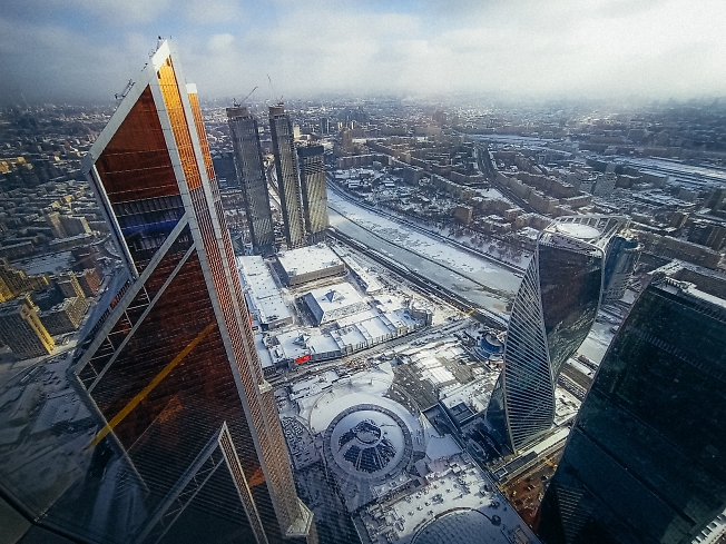 февраль 2021, Москва Сити