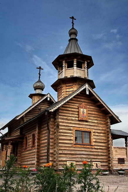 деревянные церкви Руси...