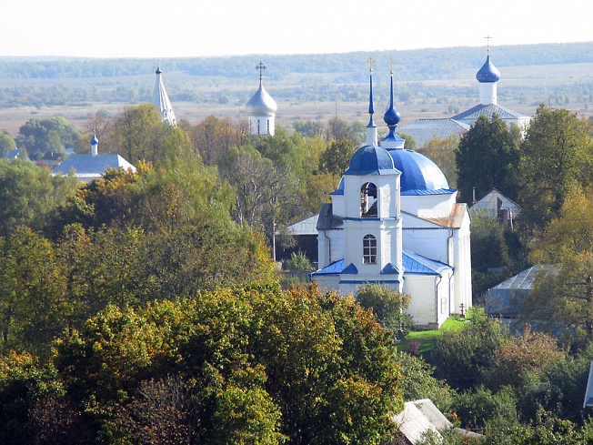 Вид с колокольни Горицкого монастыря 4