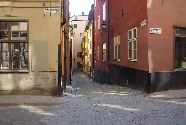 Переулочки Стокгольма