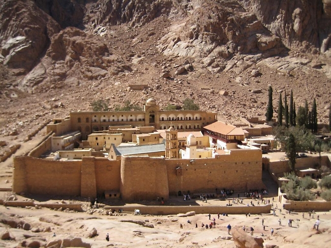 Монастырь св. вмч. Екатерины у Синая, Египет. 