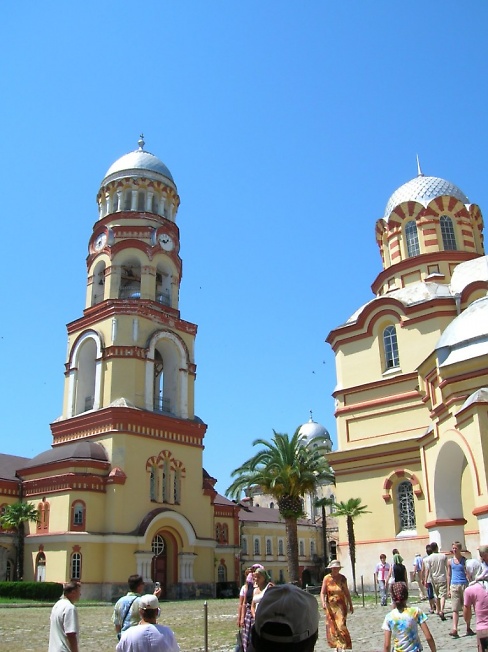 Новоафонский монастырь в Абхазии.