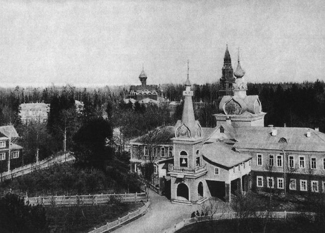 Деревянная церковь в Черниговском скиту