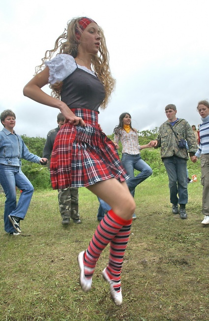 Шотландский или ирландский танец.