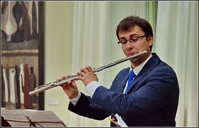 Флейтист Сергей Журавель