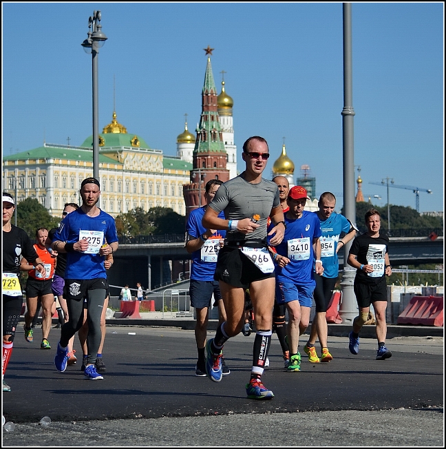 Московский марафон 2017, позади 37 км