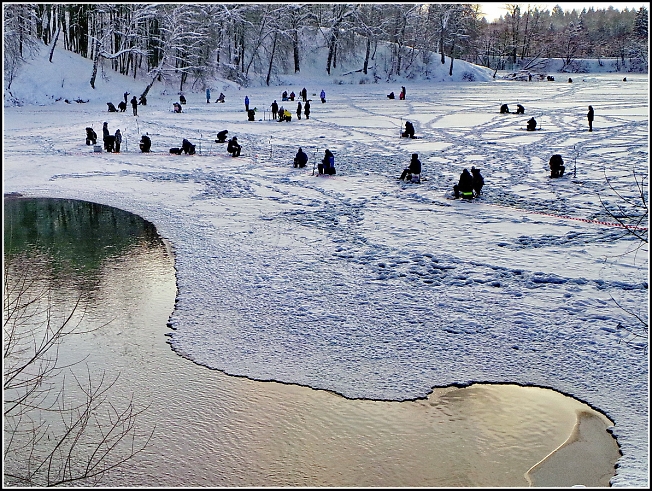 Фестиваль зимней рыбалки "Мормышка" на Скитских прудах 2