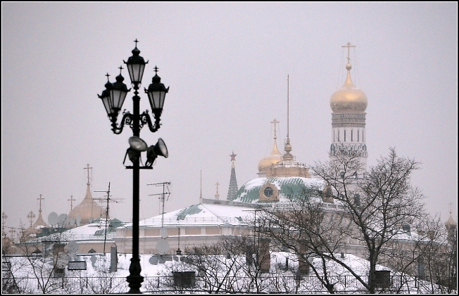 Москва. Вид на Кремль.