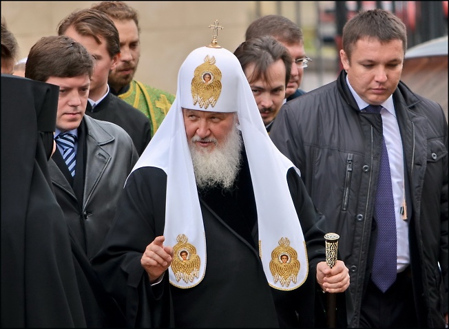 Патриарх Кирилл в Хотьково
