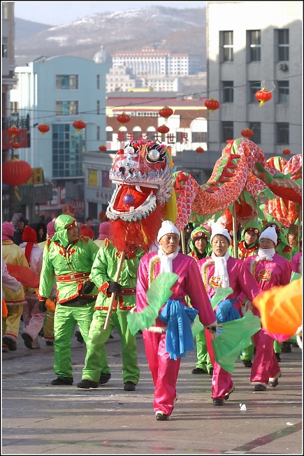 Китайцы празднуют Новый год