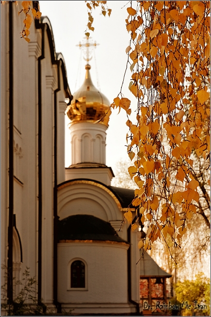 Осень в Никольском монастыре, в Переславле
