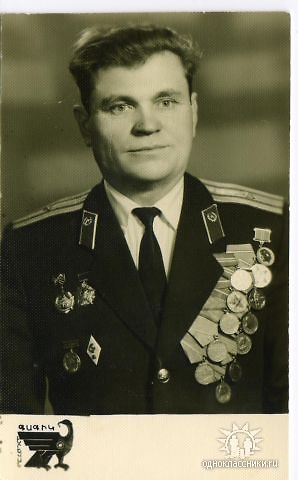 Участник ВОВ и ветеран погранвойск СССР -майор Северин В.А.