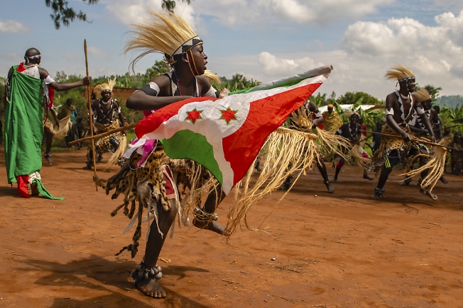 Бурунди."Танец воина перед сражением"
