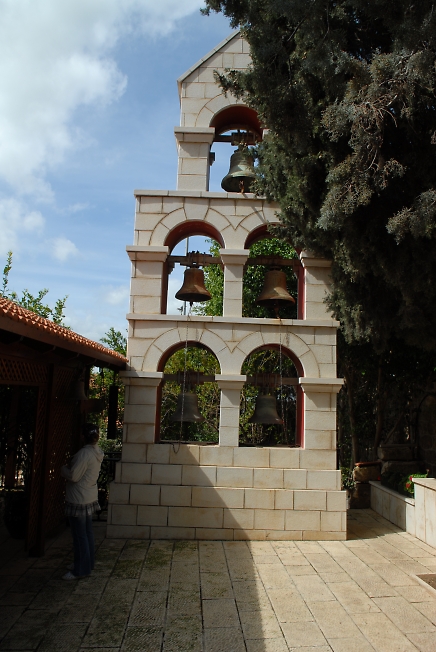 Израиль (Назарет-колокольня в геческом храме)