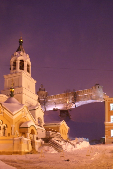 ночной Нижний Новгород