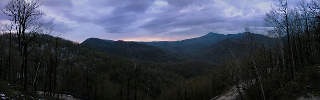Панорама с Шаумянского перевала