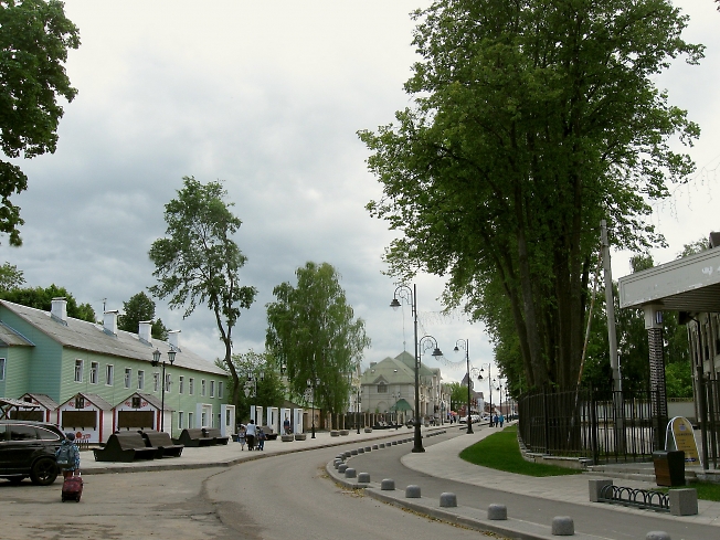 Обновлённая улица Сергиевская.