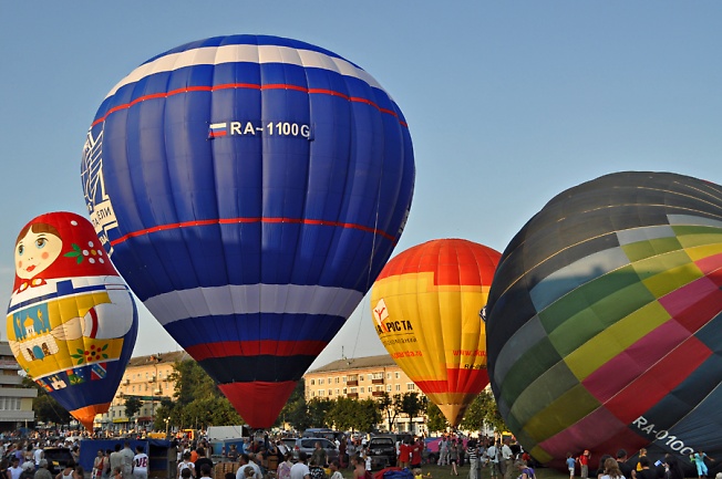 Фестиваль воздушных шаров - Небо Святого Сергия