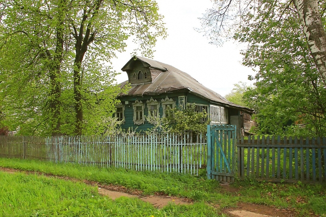 Дом в Богородском (весна) 