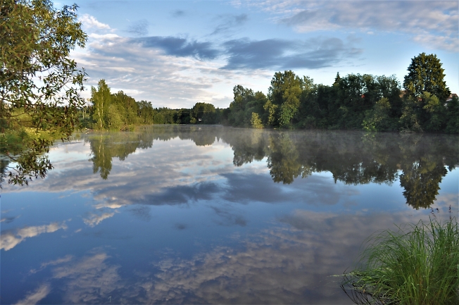 Куроедовский пруд летом