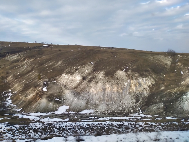 Виды из окна  на пути в Крым