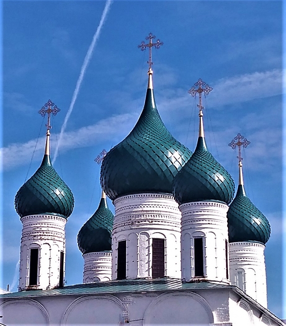  Ярославские купола древнего храма