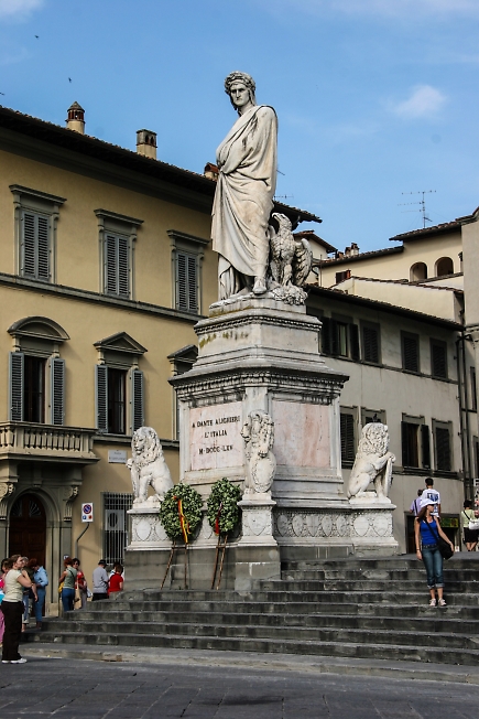Памятник Данте. 
