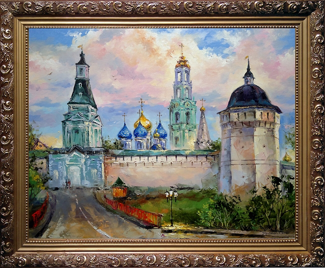 Картина лавра сергиев посад