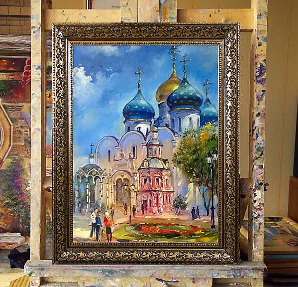 Картина лавра сергиев посад