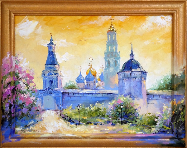 Картина лавра сергиев посад