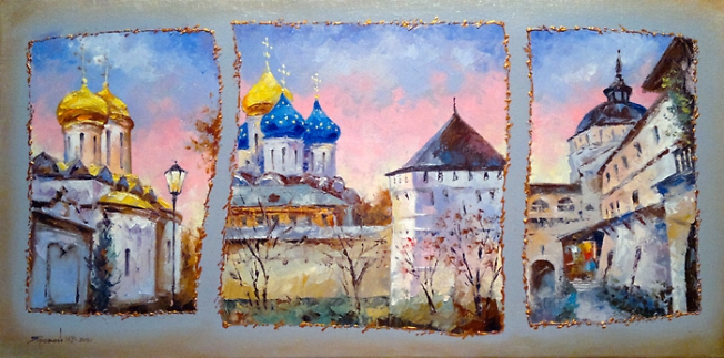 Картины на холсте сергиев посад