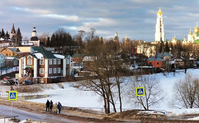 Сергиев Посад прогулка по улицам города